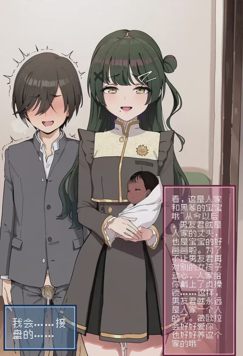 [龙裔小金鱼（野狗版）] 薇欧拉 即使让男友君接盘黑种也是好女孩 NTR BBC SPH-第1话-29